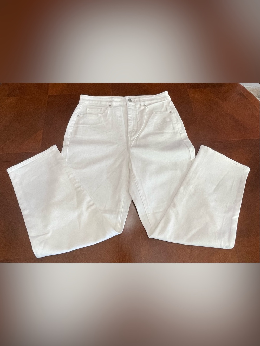 LOFT NWT White Straight-Leg Women's Jeans